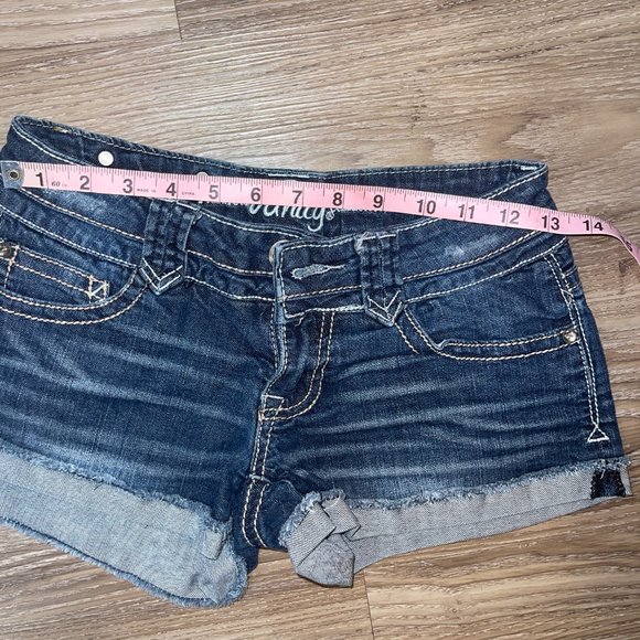 Vanity Jean Shorts Bundle sz 25 - Picture 3 of 6